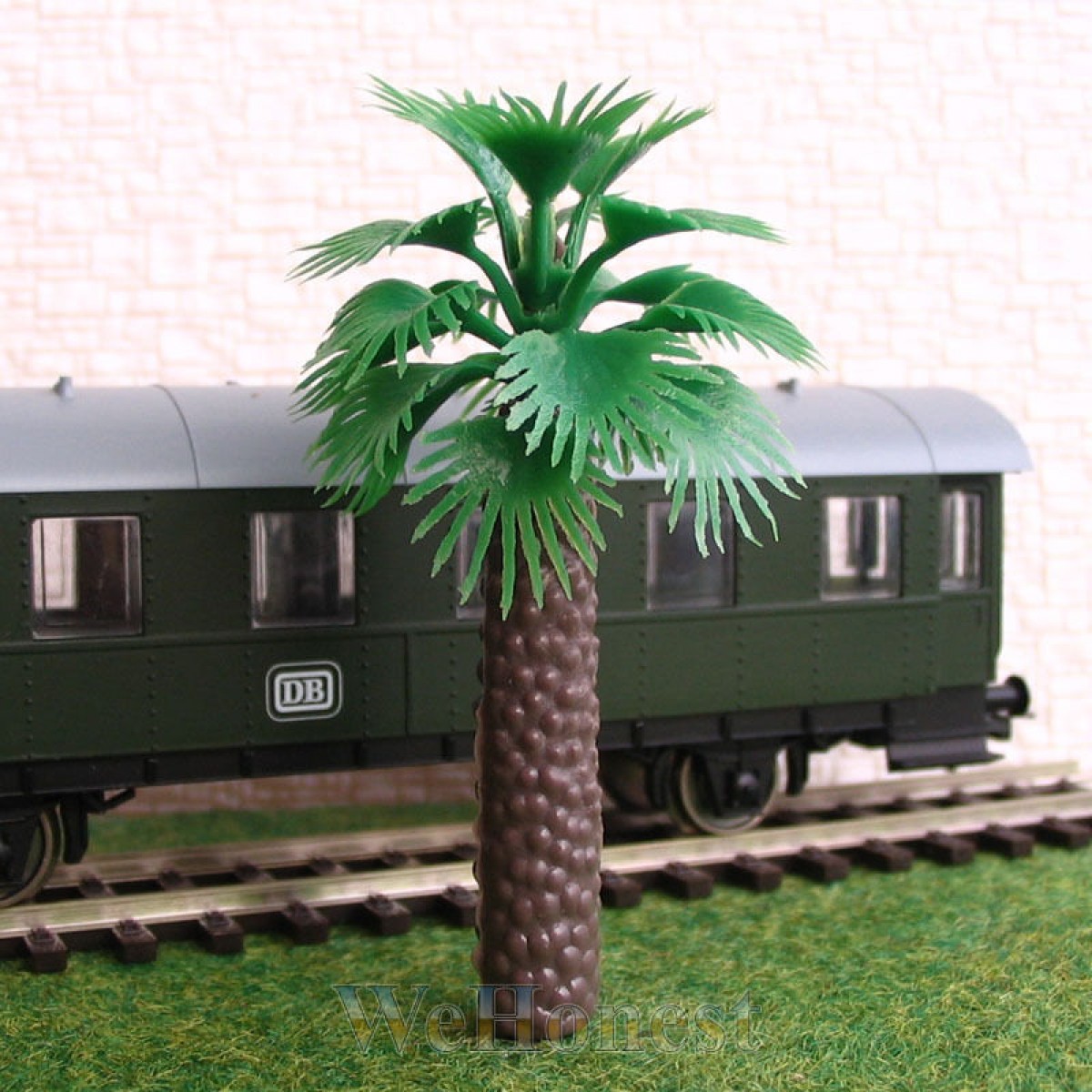 20 pcs Palm Trees kitool HO OO scale layout 90mm #M010